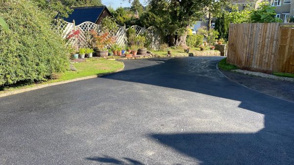 Asphalt driveway installation in Alresford