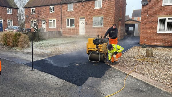 Tarmac installation in Rowhedge